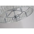 thumbnail image 2 of Bethel International Chandelier Chrome Metal & Crystal, 2 of 5