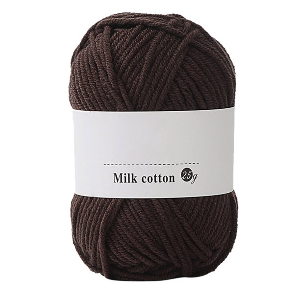Hilo de algodón suave para tejer a dos agujas y a ganchillo: hilo ligero para tejer bufandas, gorros, suéteres y manualidades para bebés. Hilo suave y resistente para proyectos de costura a mano.