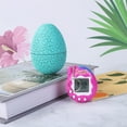 thumbnail image 2 of Fiomva Virtual Electronic Digital Pets, Crack Patterns Tumbler Eggs Keychain Game Keyring Toys, 2 of 5