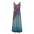 thumbnail image 5 of Summer Dresses for Women Beach Floral Tshirt Sundress Casual Boho Tank Dress, 5 of 5