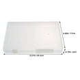 thumbnail image 2 of CUITING 2pcs Clear Plastic Storage Bin with Lid File Boxes Storage Bins Clear File Box Plastic Box File Folder Box Plastic File Storage Box Organizer Bins Clear Storage Bins with Lids (A5, 2 of 8