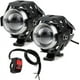 thumbnail image 1 of 2 faros delanteros de motocicleta U5, 15 W, 3000 lm, faro LED para motocicleta con interruptor de 3 modos, faro adicional, rango de proyector de motocicleta resistente al agua IP65, 1 of 4