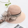 thumbnail image 3 of Yoyauz Women's Organza Derby Church Wedding Tiara Clock Bucket Hat, 3 of 7