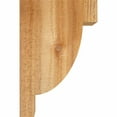 thumbnail image 3 of 6"W x 8"D x 12"H Alpine Rough Sawn Corbel, Western Red Cedar, 3 of 9