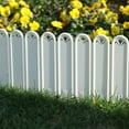 thumbnail image 3 of 10PCS Connectable Garden Landscape Edging - 6.5ft Total Length No Need Digging Lawn Fence Border for Dividing Yard Flower Bed Areas, 3 of 8