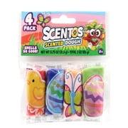 Scentos Scented Assorted 4 Count 0.75 oz Dough Bags- Great Easter Basket Stuffer-3+