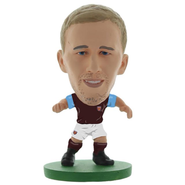 West Ham United FC - Figurilla de Fútbol Tomas Soucek Diseño SoccerStarz (Multicolor)