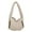 Khaki, variant on Hvyesh Quilted Puffer Tote Bag Large Crossbody Shoulder Bag with Zipper, Nylon Bubble Handbag Carryall Bag for Women