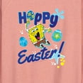 thumbnail image 3 of SpongeBob Squarepants - Hoppy Easter - Women's Lightweight French Terry Pullover, 3 of 7