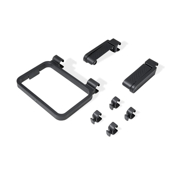 Kit Organizador Weber con Toalla y Soportes para Basura, 4 Ganchos