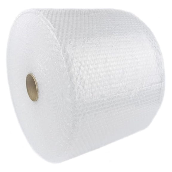Small Bubble Wrap 700ft x 12", 3/16" Bubble Size, Perforated Cushioning Wrap Roll - LQPackaging American Made Packaging Supplies