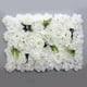 thumbnail image 5 of Fondo de pantalla de pared con flores artificiales, fondo floral, decoración de pared de seda romántica para Blanco, 5 of 9