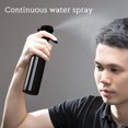 thumbnail image 4 of Botella rociadora Rociador de agua cosmético de alta presión Atomizador de niebla para el hogar Mini olla de plástico, 500 ml, Negro Sweethay HA004645-06, 4 of 7
