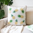 thumbnail image 5 of LR Home Panama Performance Poly Filled Pillow in Yellow/Green, 20" x 20", 5 of 6