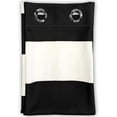 thumbnail image 5 of DriftAway Mia Stripe Room Darkening Grommet Unlined Window Curtains 2 Panels 84"L x 50"W, 5 of 5