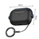 thumbnail image 1 of Estuche Protector Audífonos Caja de carga soporte funda para para Apple AirPods Pro 2 (negro azul), 1 of 6
