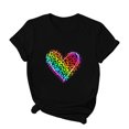 thumbnail image 4 of Fankiway T-Shirt Décontracté à Manches Courtes et Col Rond Imprimé Mode Carnaval pour Femmes, 4 of 4