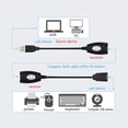thumbnail image 4 of LAIQIEN USB To RJ45 Extension Cable Ethernet Extender USB Extension 50M Distance RJ45 Cat5e/6 Cable LAN Adapter Over Repeater, 4 of 10
