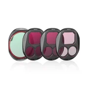 Lens Filter Set for DJI Mavic 4 Pro – ND8, ND32, ND64, CPL – Waterproof, Anti-Scratch Optical Glass with Aluminum Frame – Camera Filters for Drone Aerial Photography