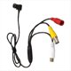 thumbnail image 1 of Cámara de Seguridad CCTV HD 1080p 2MP Cámara con Cable Portátil de 130 Grados Mini Cámara de Vigilancia (AHD-T302), 1 of 5