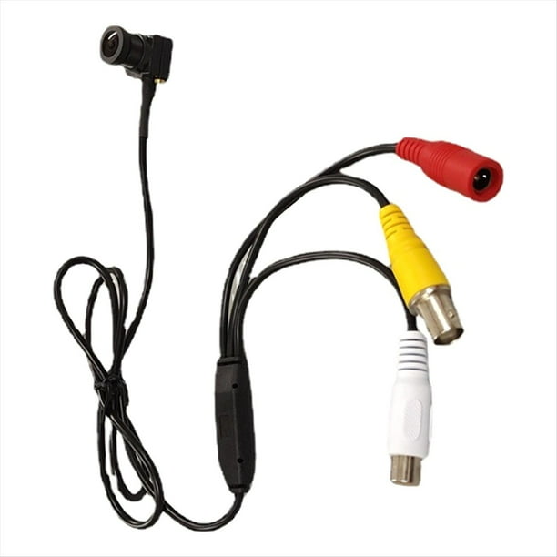 Cámara de Seguridad CCTV HD 1080p 2MP Cámara con Cable Portátil de 130 Grados Mini Cámara de Vigilancia (AHD-T302)