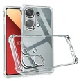 thumbnail image 1 of Shockproof Phone Case for xiaomi Redmi Note 13 Pro 4G 12 Pro Plus 5G Transparent Clear Silicone Bumper Soft TPU Back Cover redmi Note 13 Pro 4G, 1 of 5