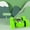 Green, variant on Green Green Double Sided Inertia Pull Back Car 360 Rotation Stunt Friction Powered Toy For Children