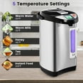 thumbnail image 6 of Yardi Yard 5-liter Electric LCD Water Boiler and Warmer, Electric Hot Water Pot Urn for Tea, Coffee and Baby Formula, 6 of 8