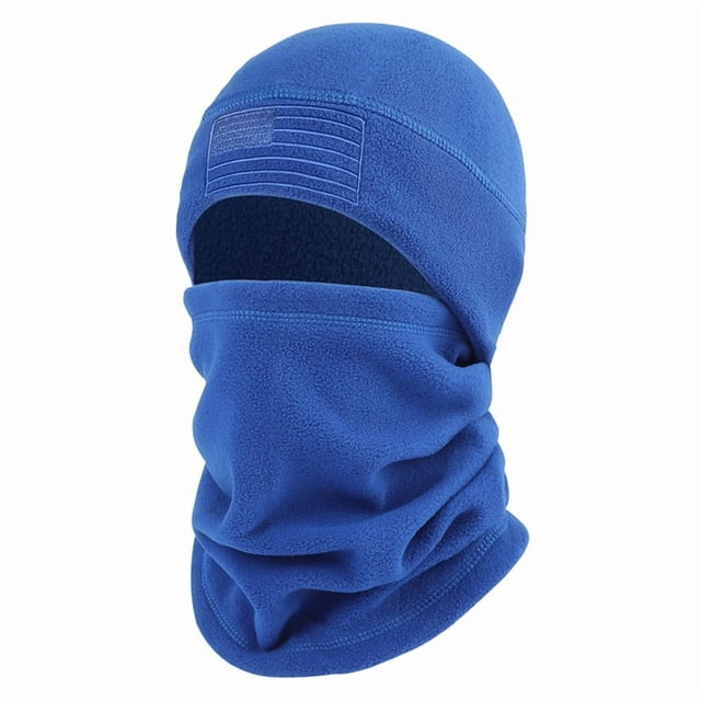 Winter Windproof Fleece Balaclava - Single Hole Outdoor Cycling Warm Face Mask (Unisex)