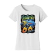 thumbnail image 2 of Gravity Trading Womens Route 66 Solar Color Changing Shirt Sun Tee, White Medium, 2 of 3