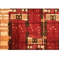 thumbnail image 1 of Ahgly Company Indoor Rectangle Abstract Orange Contemporary Area Rugs, 3' x 5', 1 of 1