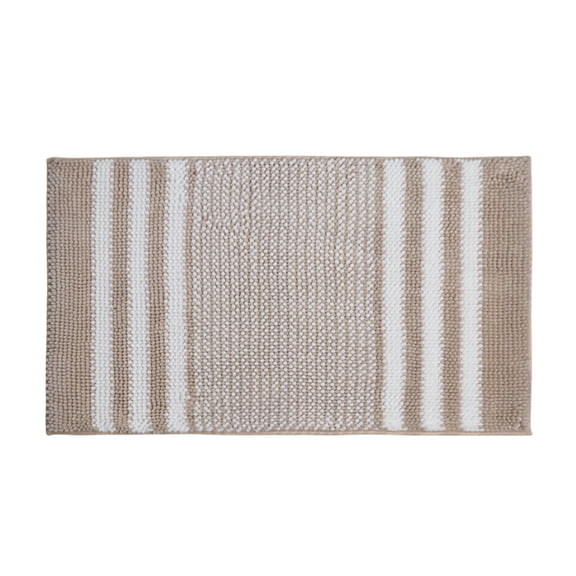 Bewildely Alfombra de la colección Fibre Classic - Absorción rápida y fuerte Textura Exquisito hecho a mano Juegos de accesorios de baño Caqui