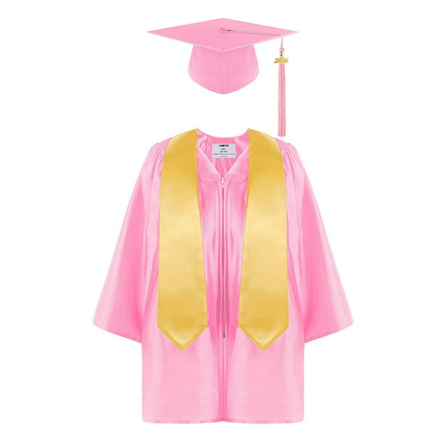 fastboy Graduation Cap And Gown Set For Boys And Girls Kindergarten Graduations Kids Graduation Gown Cap Set C