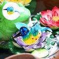 thumbnail image 4 of Figura de pájaro de cristal, arte artesanal, escultura de animal de cristal, escultura de pájaro realista para regalo, 4 of 6