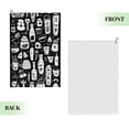 thumbnail image 2 of ONETECH Kawaii & Smile Face Pattern Golf Towel Christmas 24x16in 1PC, 2 of 7