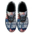 thumbnail image 2 of ChriStan Cross As For Me And My House We Will Serve The Lord Shoes Sneakers Black Size 10.5, 2 of 7