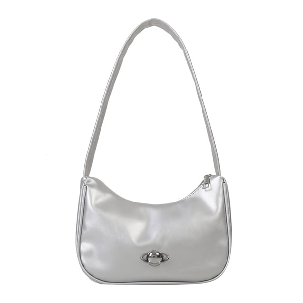 Debajo del brazo Monedero Mujeres Hobo Bolsos Moda Cierre de cremallera Cartera de cuero Embrague FLhrweasw Nuevo