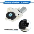 thumbnail image 4 of Motor de elevación de regulador de ventana eléctrica del lado del conductor delantero izquierdo Unique Bargains para Volvo FH/FM/FMX/NH 9/10/11/12/13/16 No.82907375 2 pines, 4 of 7