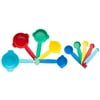 Tasty Measuring Cups and Spoons Set with Pour Spouts, Multicolor, 10 Piece