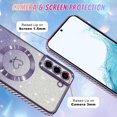 thumbnail image 4 of Funda Bonoma para teléfono móvil compatible con Samsung Galaxy S22, color morado, 4 of 6