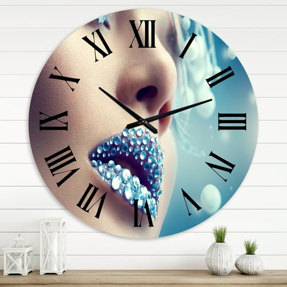 Designart 1 in Quartz Modern/Contemporary Wall Clock