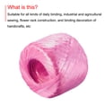 thumbnail image 4 of Uxcell Polyester Nylon Plastic Rope Twine Household Bundled for Daily Binding Packing 1148.2ft Length Pink, 4 of 5