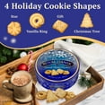 thumbnail image 4 of Royal Dansk Danish Butter Cookies, Holiday Danish Cookies, Christmas Cookies,  Snowflake Cookie Gift Tin, 14.1 oz, 4 of 14