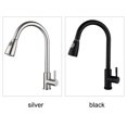 thumbnail image 4 of Pull Out Kitchen Faucets with Sprayer Bathroom Basin Sink Faucets 2 Spraying Modes 360° Rotating Stainless Steel Water Tap, 4 of 7