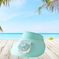 thumbnail image 1 of Sombrero de Visera con Ventilador CUTICAT Azul USB Ajustable, 1 of 8