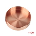 thumbnail image 1 of Bandeja de metal redonda vintage, caja de almacenamiento de cobre, contenedor, plato, disco, decoración del hogar, decoración Eigraketly JJ20277-04, 1 of 4
