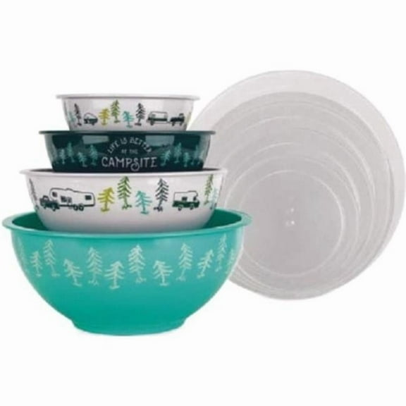 Libatc Melamine Nesting Bowl Set