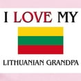 thumbnail image 2 of CafePress - I Love My Lithuanian Grandpa Infant Bodysuit - Baby Light Bodysuit, Size Newborn - 24 Months, 2 of 4