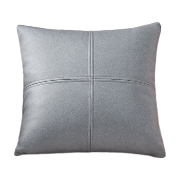 Cinvoph Sofa Pillow Set with Pillowcase Pillow Core Soft Comfortable Waist Cushion For Home Bedroom Living Room Sofa Furniture 18" Gray