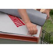 InterWrap PSU30 Roof Underlayment Roll 72 ft L Synthetic Gray